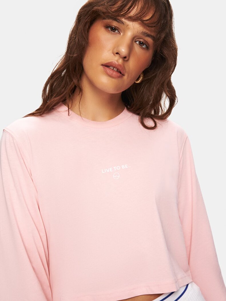 Pembe Sweatshırt
