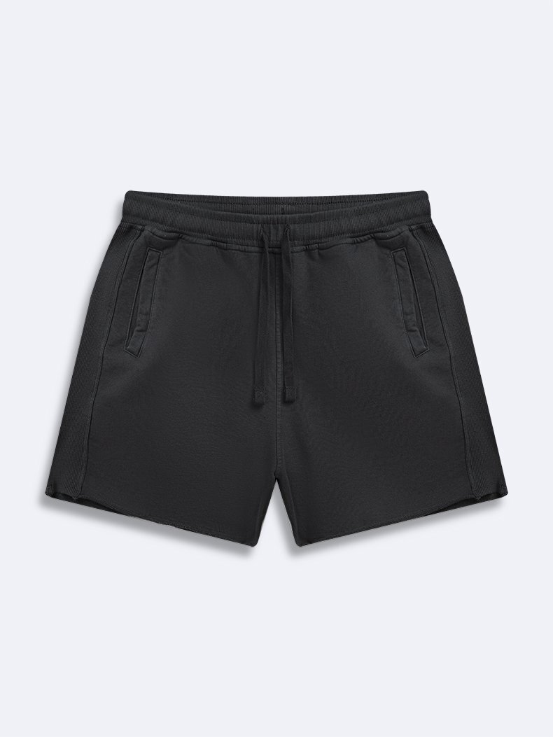 Basic Mini Antracite Shorts