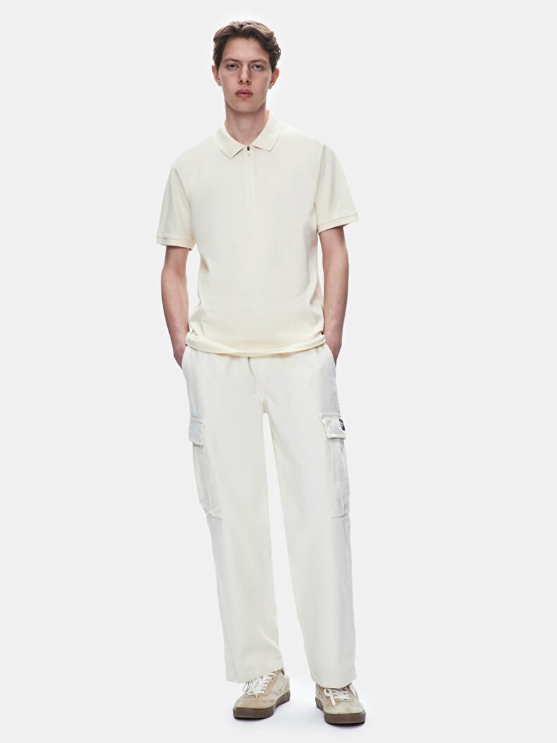 Beige T-shirt