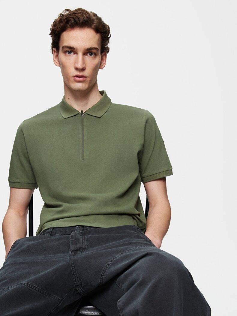 Green T-shirt