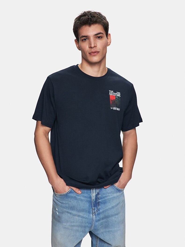 Lacivert T-shırt