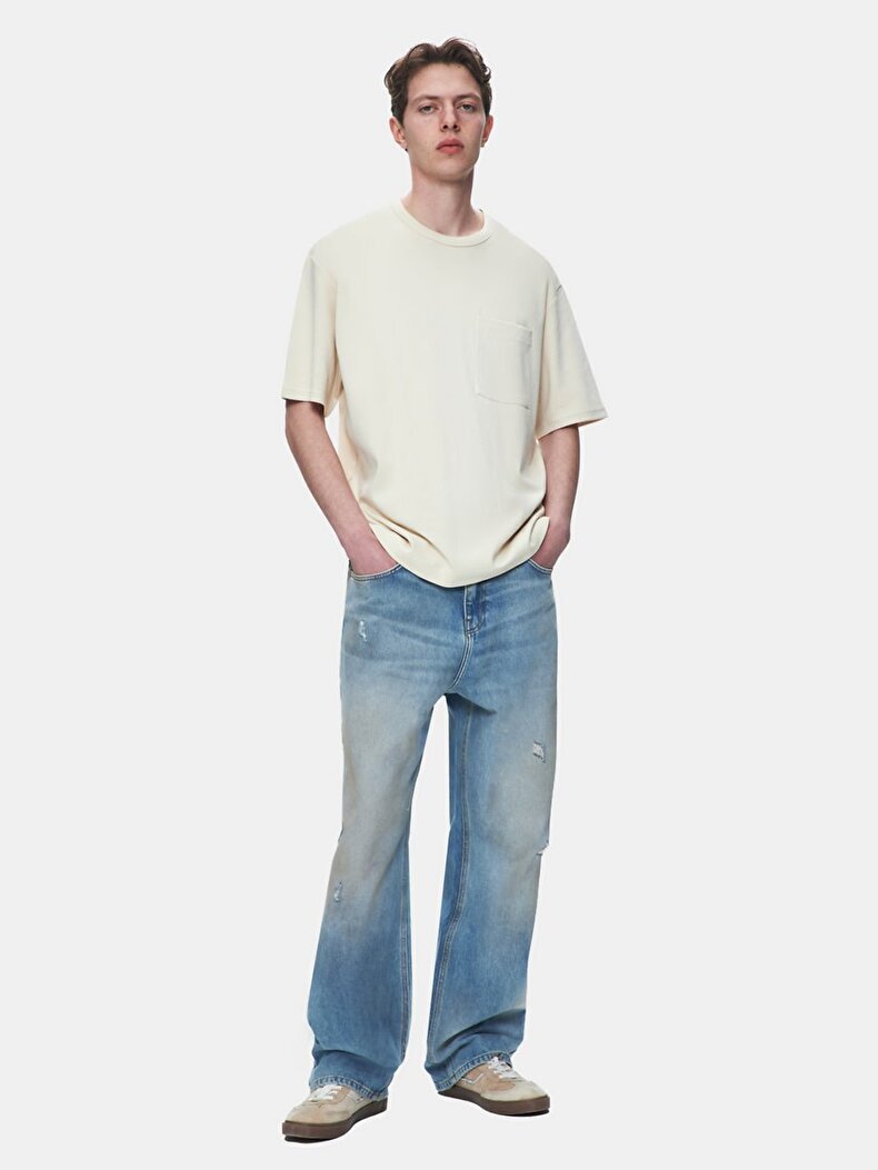 Beige T-shirt
