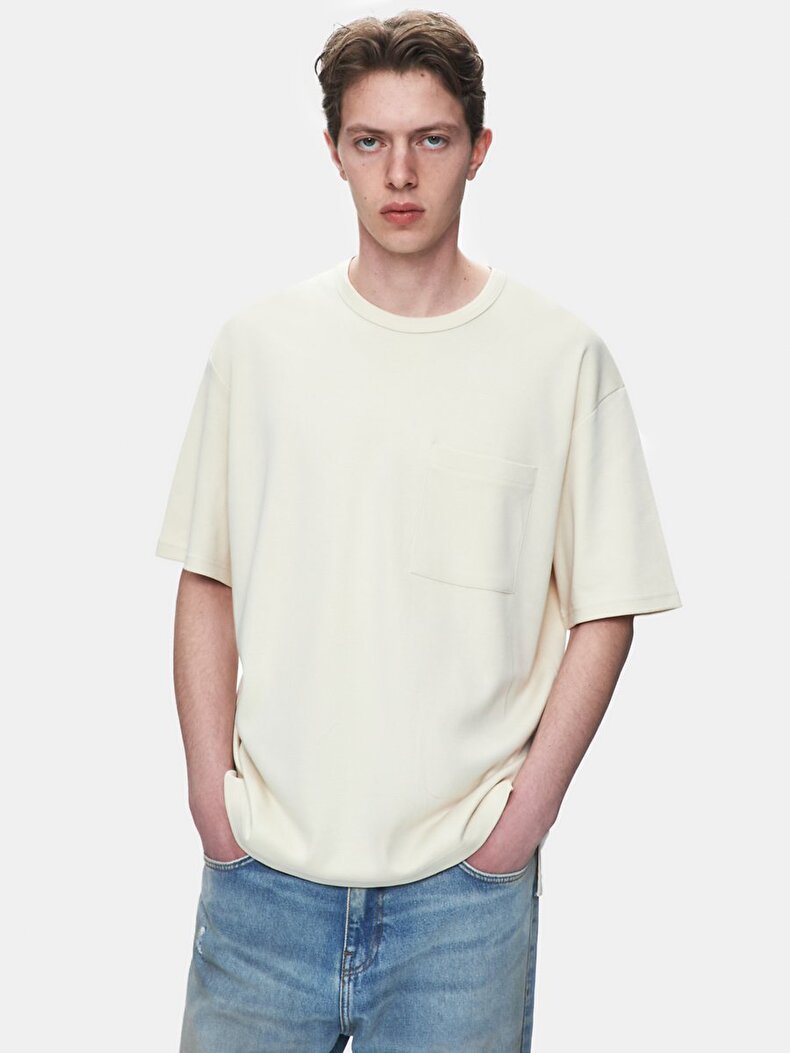 Beige T-shirt