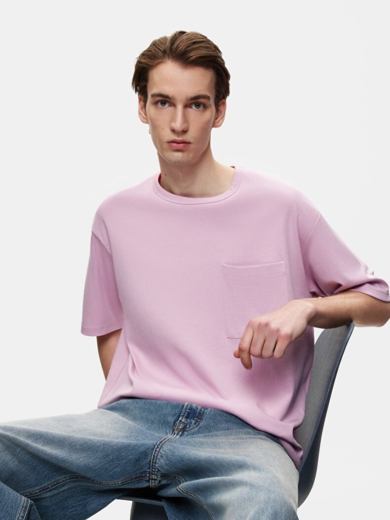 Pembe T-shırt