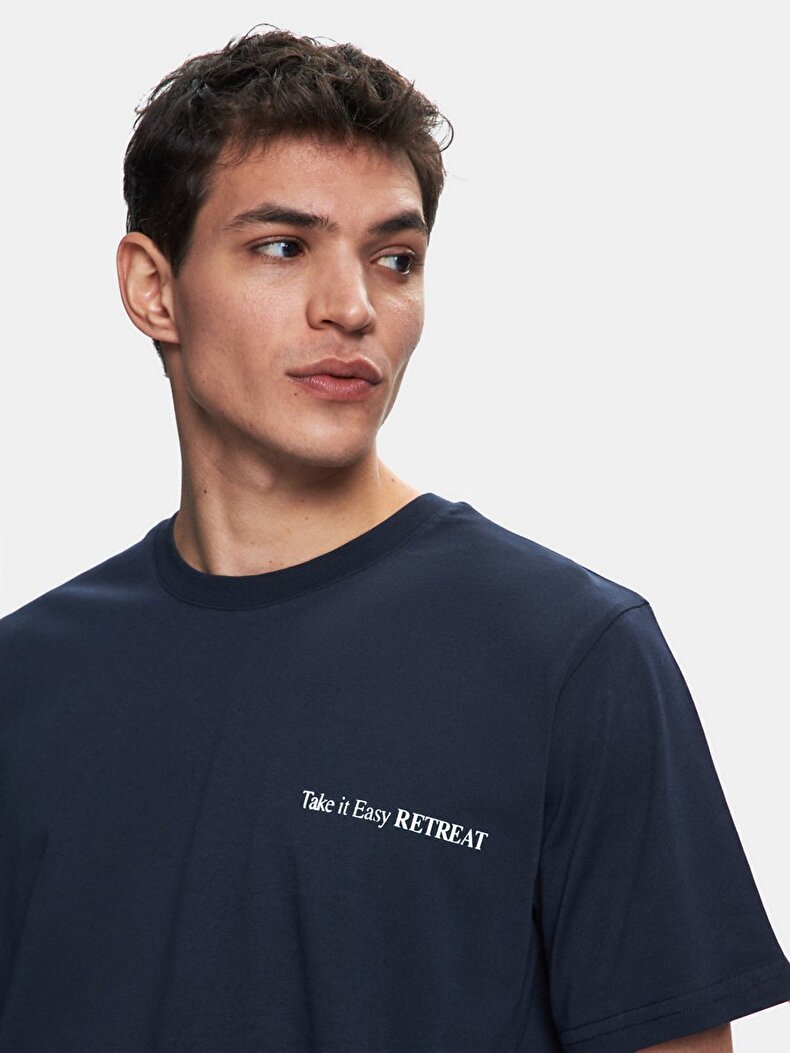 Lacivert T-shırt