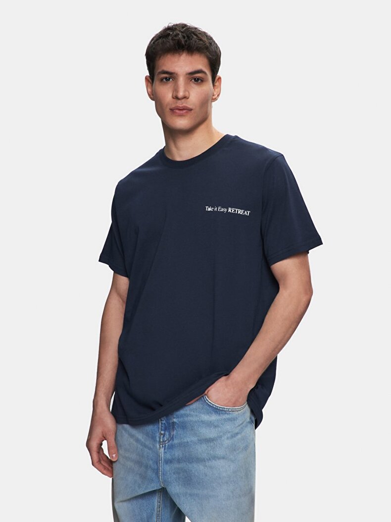 Lacivert T-shırt