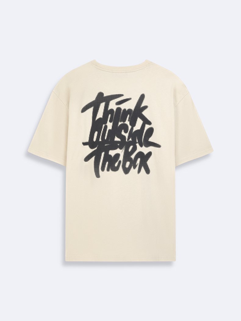 Beige T-shirt