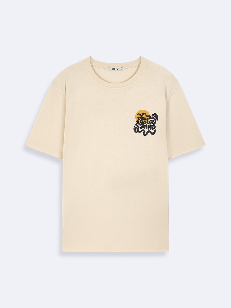 Beige T-shirt