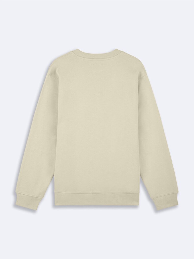 Baskılı Regular Bej Sweatshırt