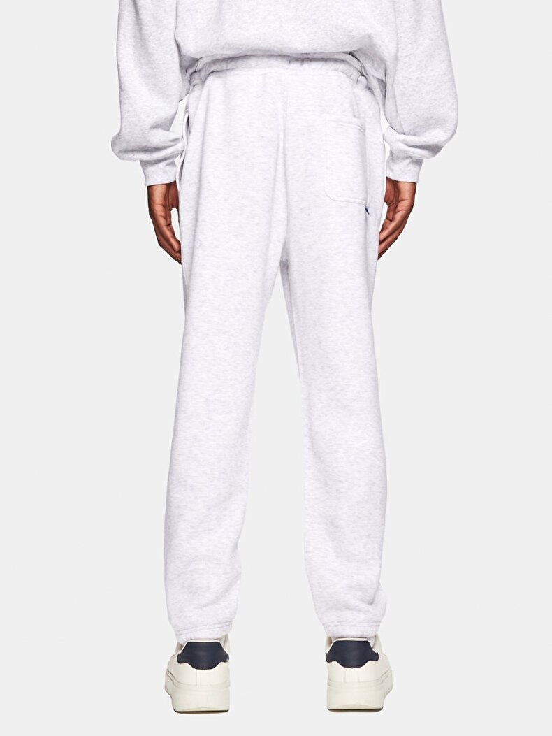 Baskılı Basıc Jogger Gri Eşofman