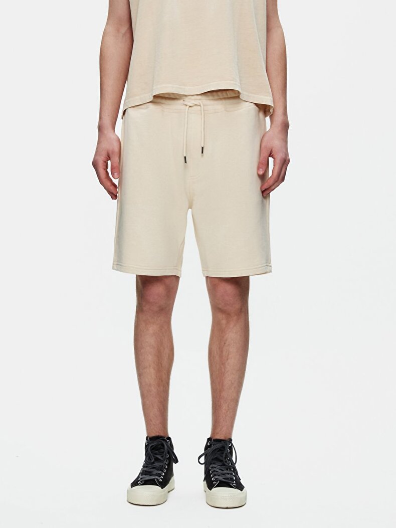 Beige Shorts