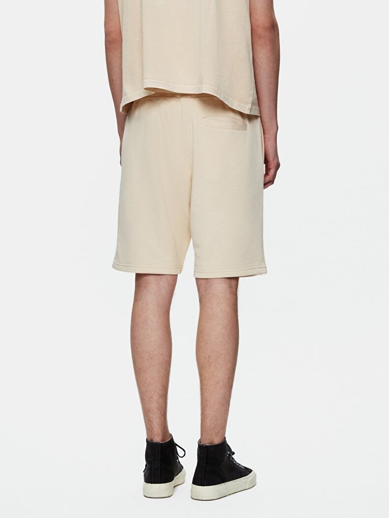 Beige Shorts