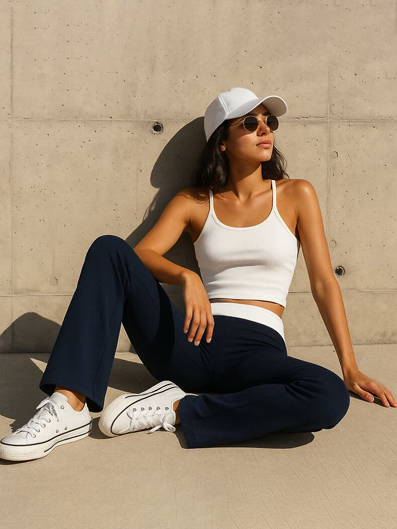 Navy Trousers