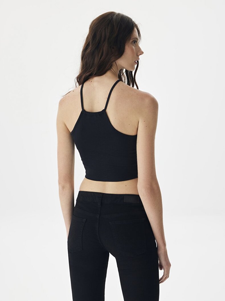 Halter Collar Black Athlete