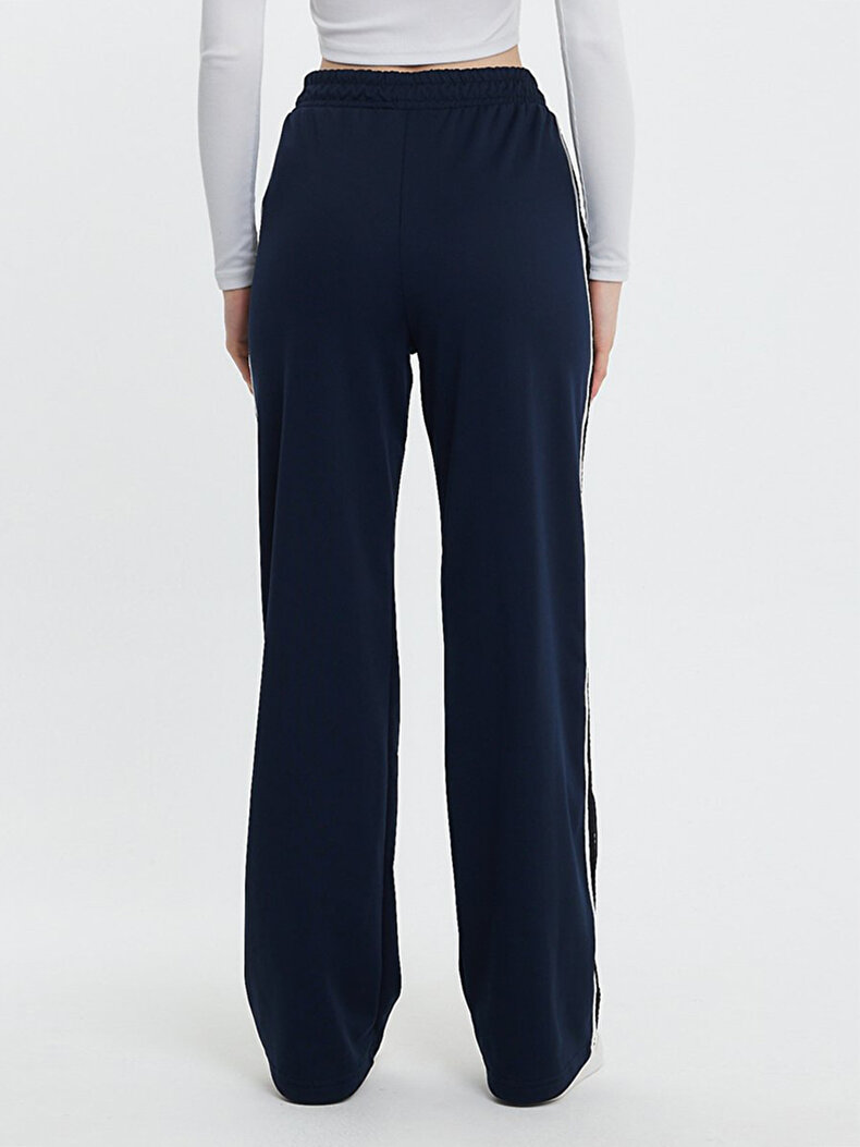 Striped Navy Trousers