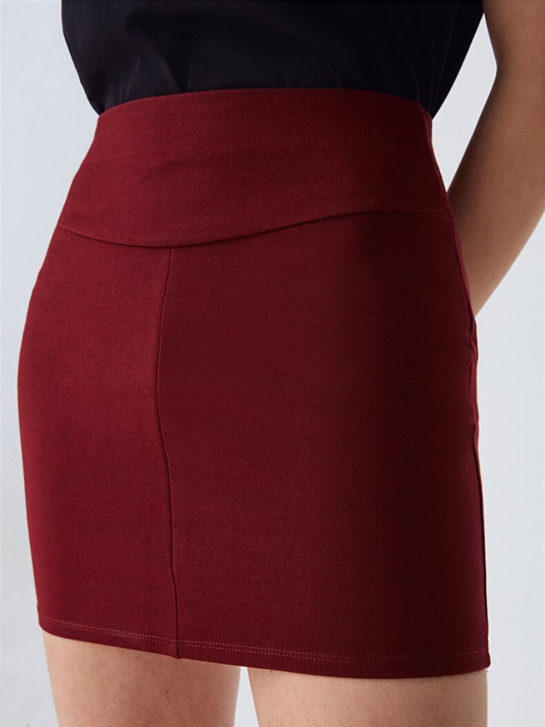 Short Tight Red Skirt