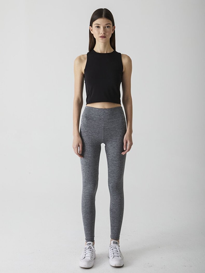 Halter Yaka Siyah Atlet