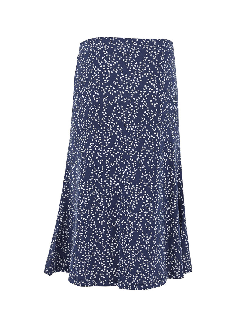 Pattern Midi Dunkelblau Röcke
