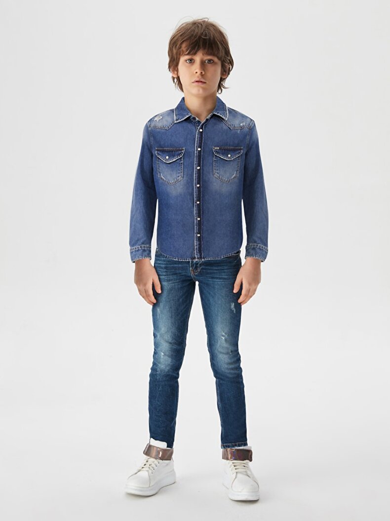 Rohan B Slim Jeans Overhemd