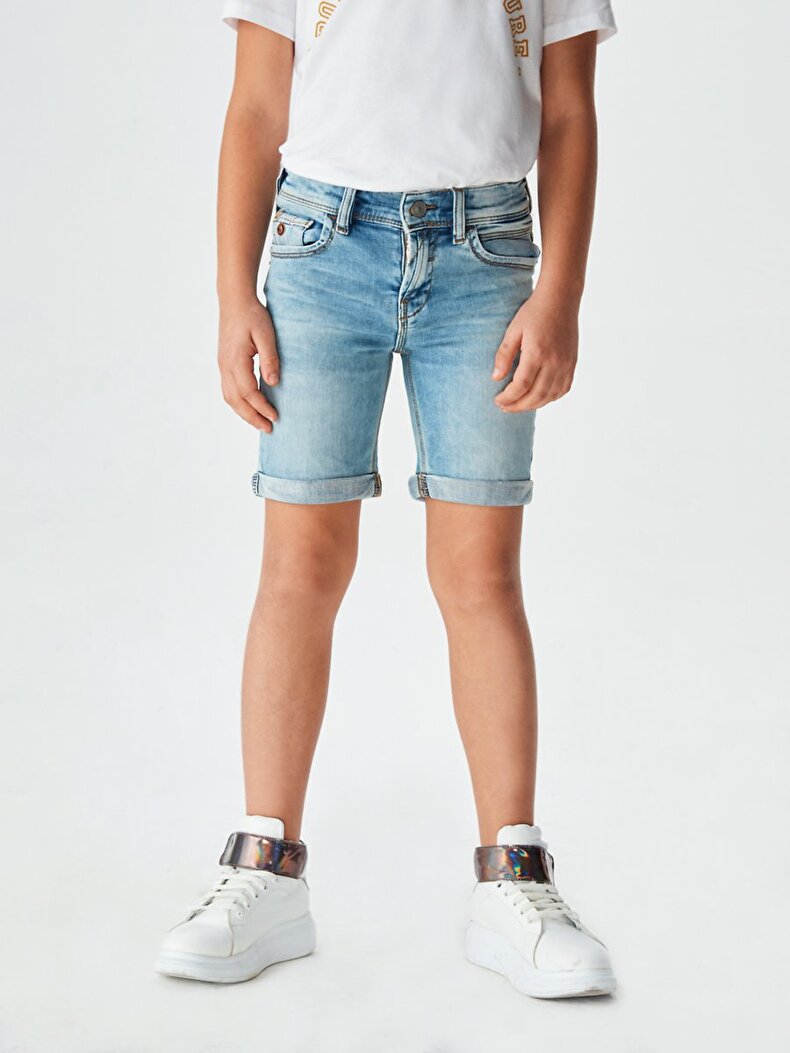 Lance B Slim Jeans Bermuda