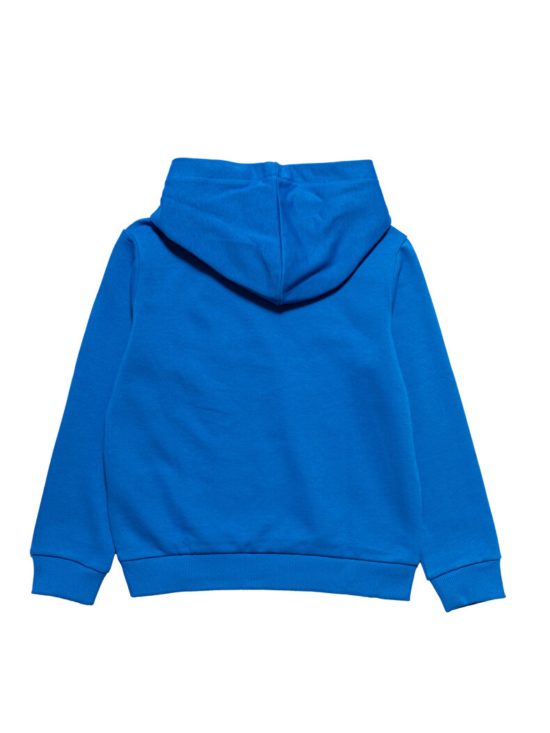 Blue Kapuzensweatshirt