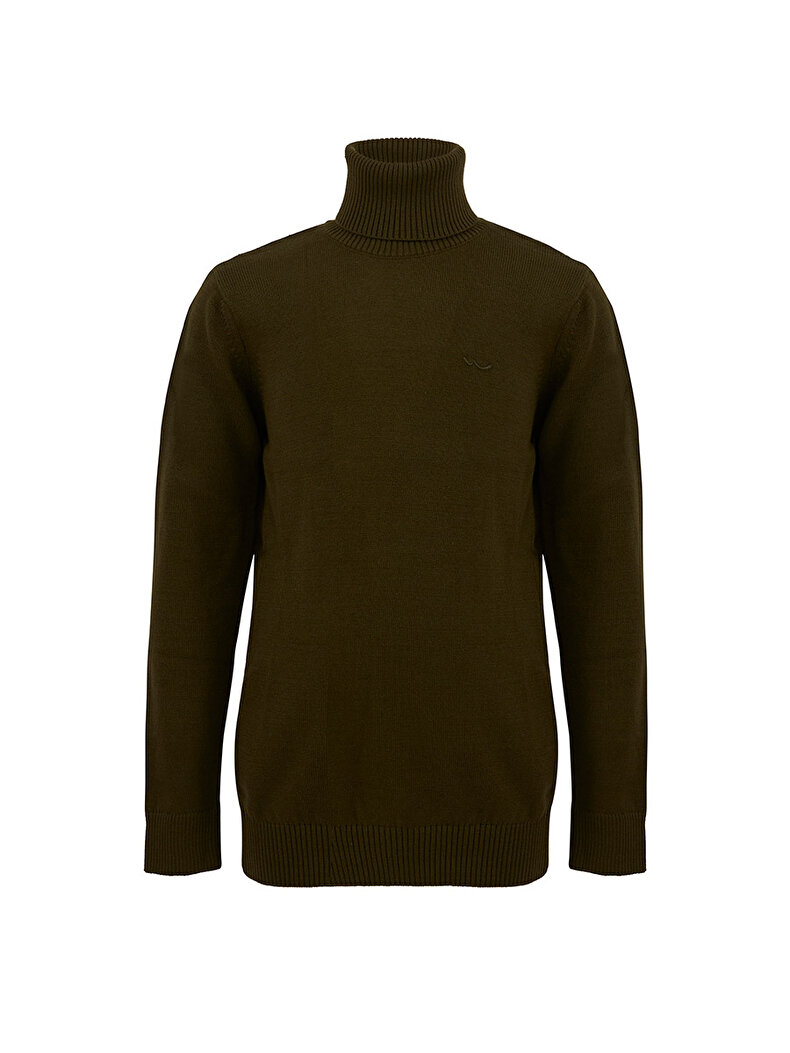 GRÜN PULLOVER 