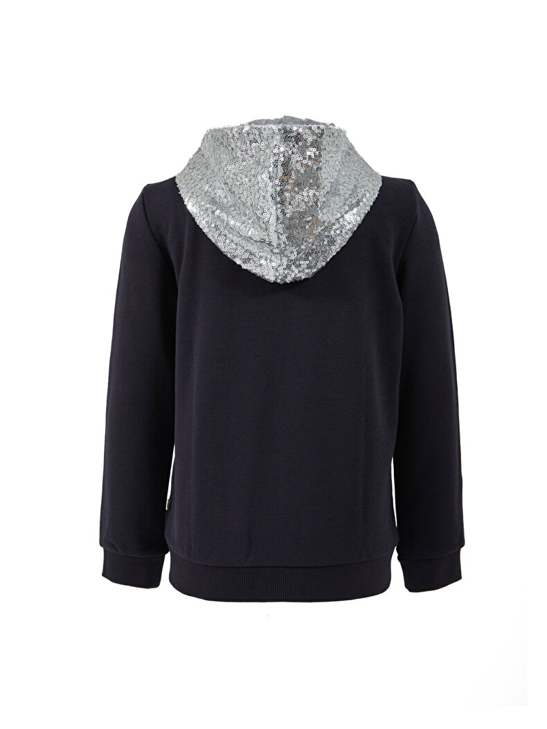 Dunkelblau Sweatshirt