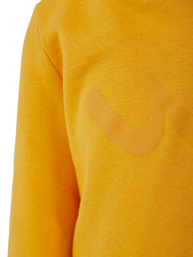 Gelb Kapuzensweatshirt