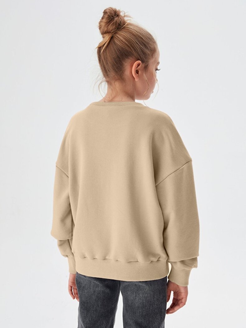Beige Sweatshirt