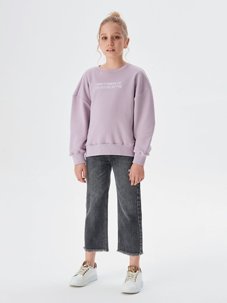 Paars Sweatshirt