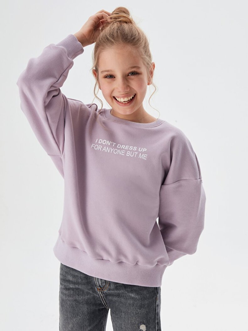 Paars Sweatshirt