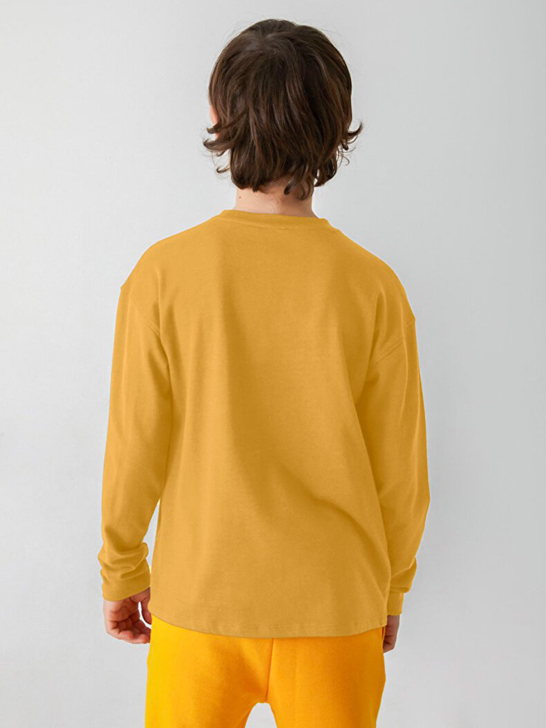 Gelb Sweatshirt