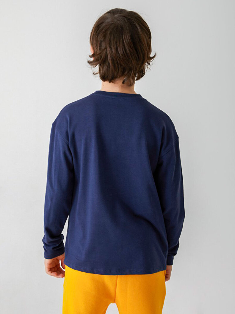 Donkerblauw Sweatshirt