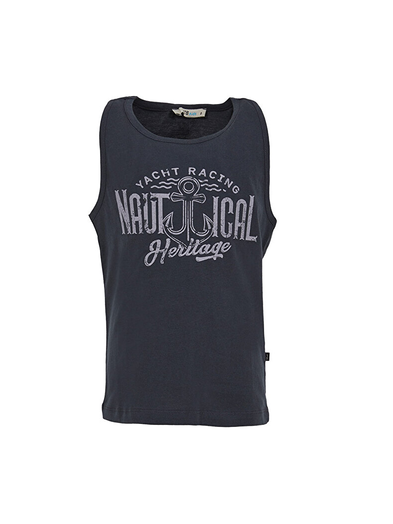 Sleeveless Anthrazit Unterhemd