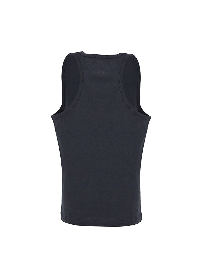 Sleeveless Anthrazit Unterhemd
