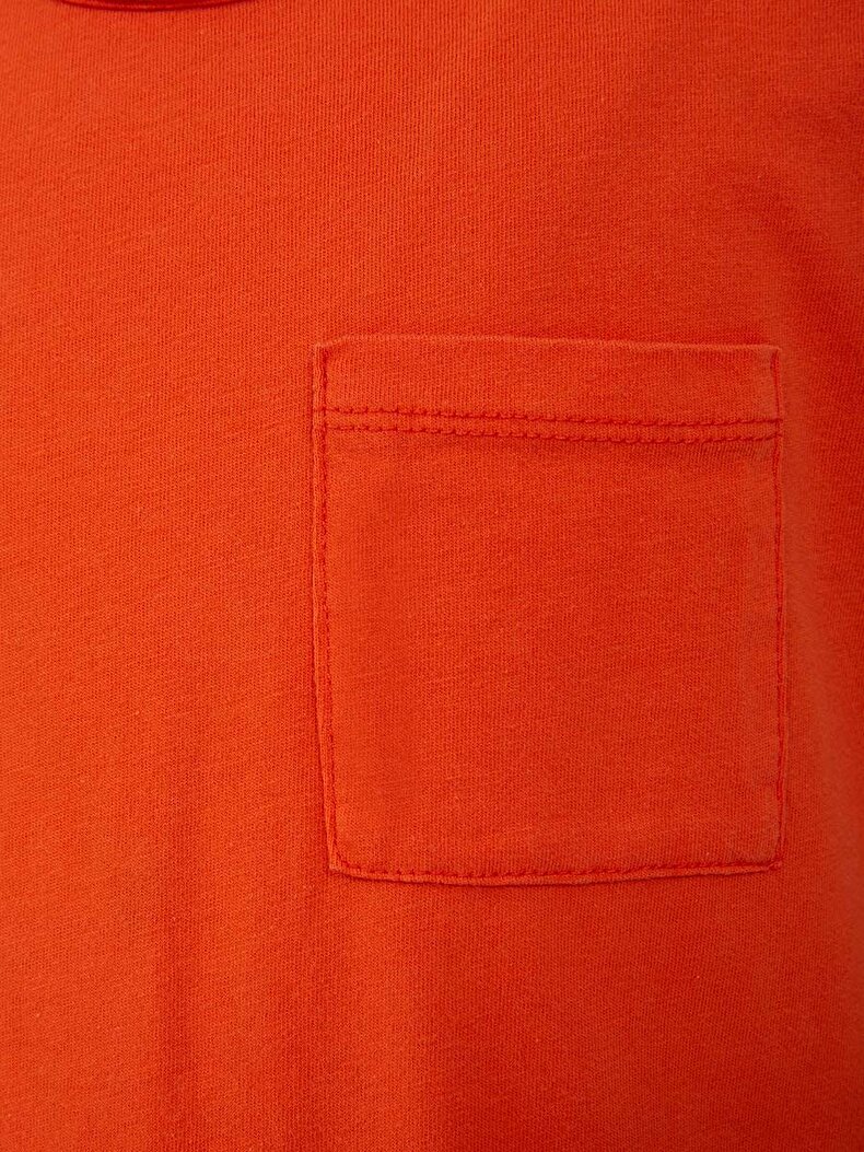 Sleeveless Round Collar Oranje Atleet