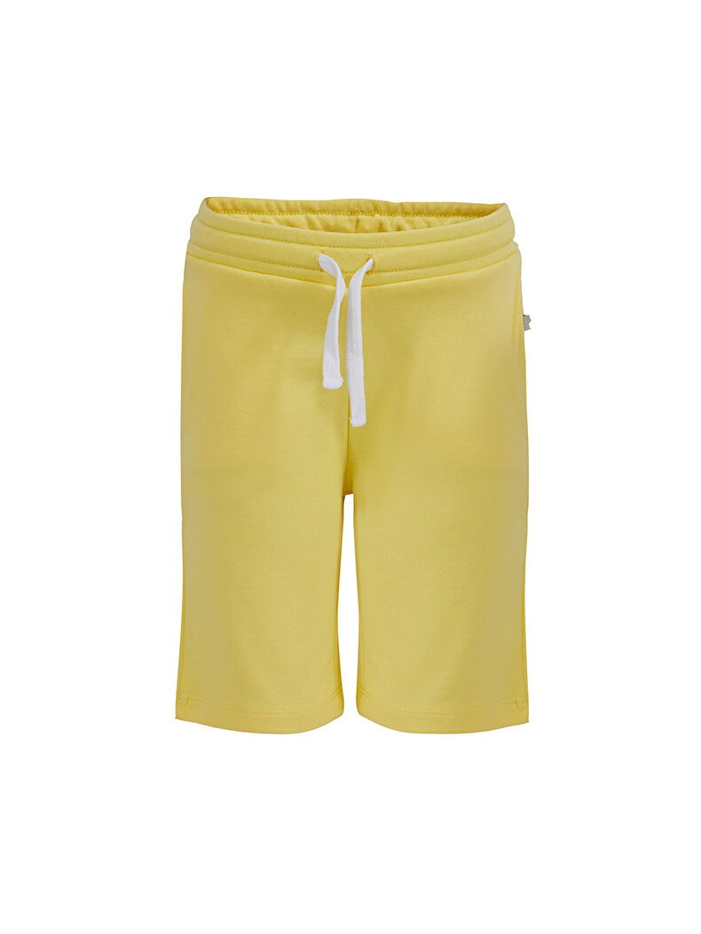 With Pockets Geel Shorts