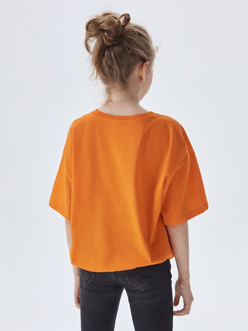 Short Sleeve Orange T-shirt