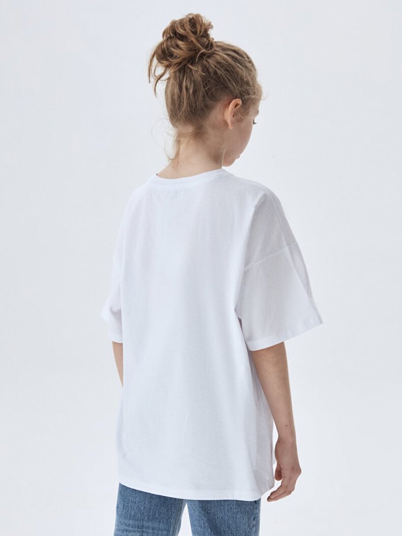 Loose Fit White T-shirt