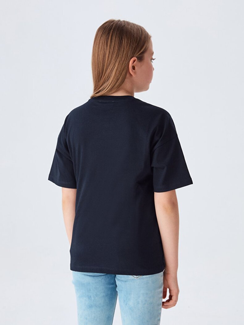 Loose Fit Navy T-shirt