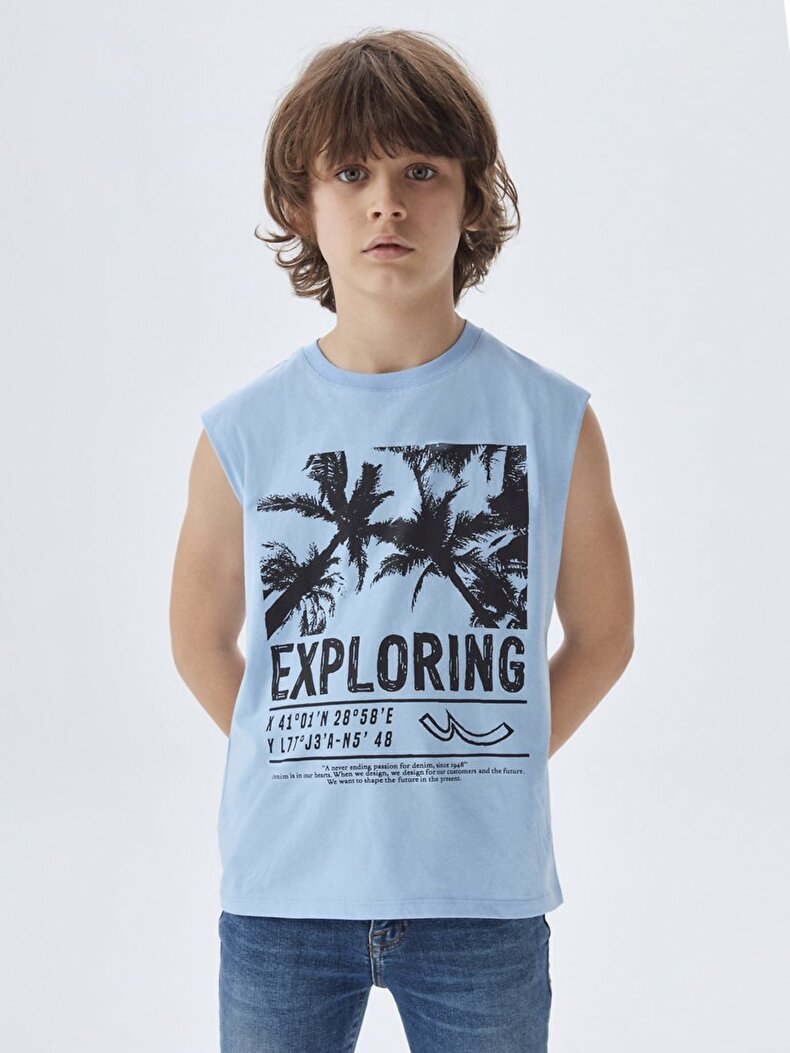 Loose Fit Blue
