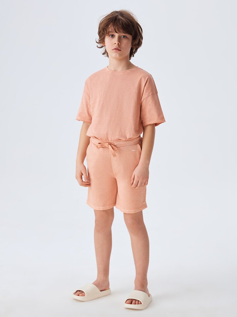 Short Orange Shorts