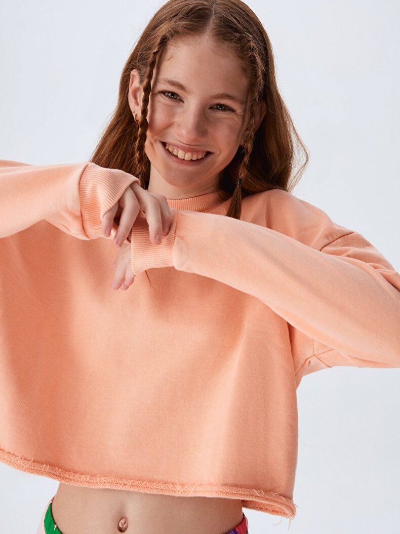 Orange Sweatshirt