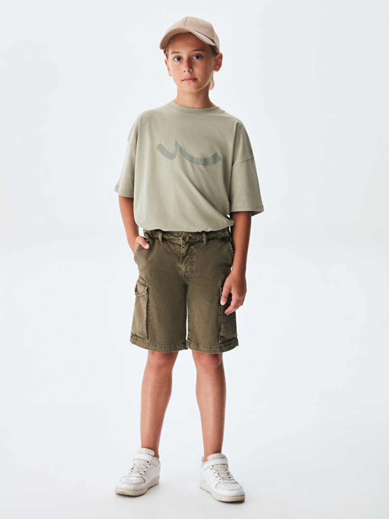 Dunkelgrau Shorts