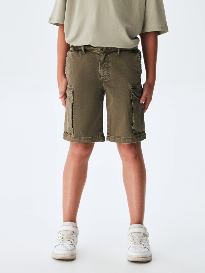 Dunkelgrau Shorts