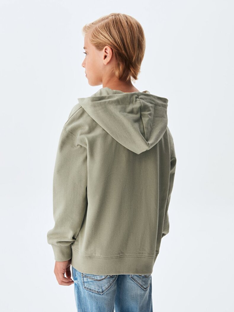 Dunkelgrau Sweatshirt
