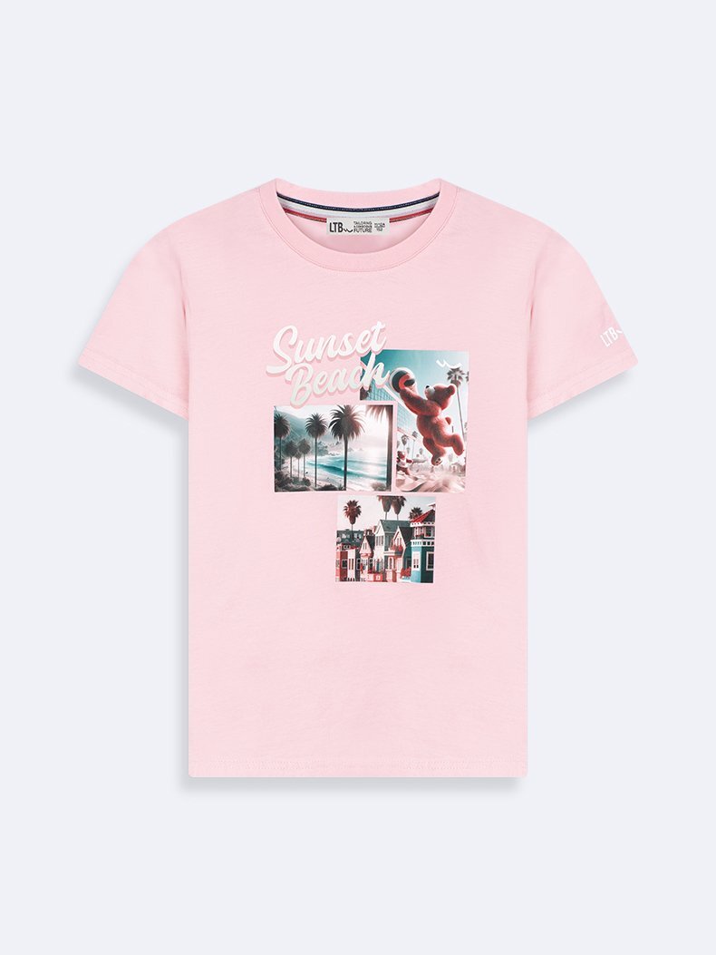 Pembe T-shırt