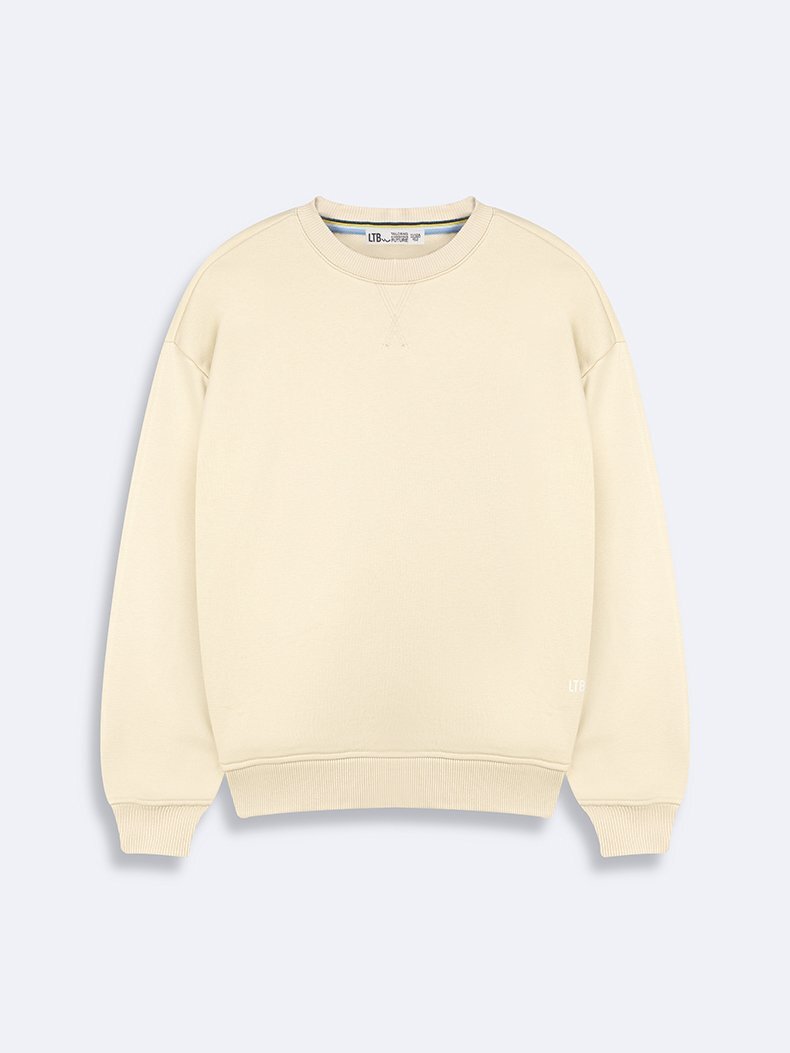 Bej Sweatshırt