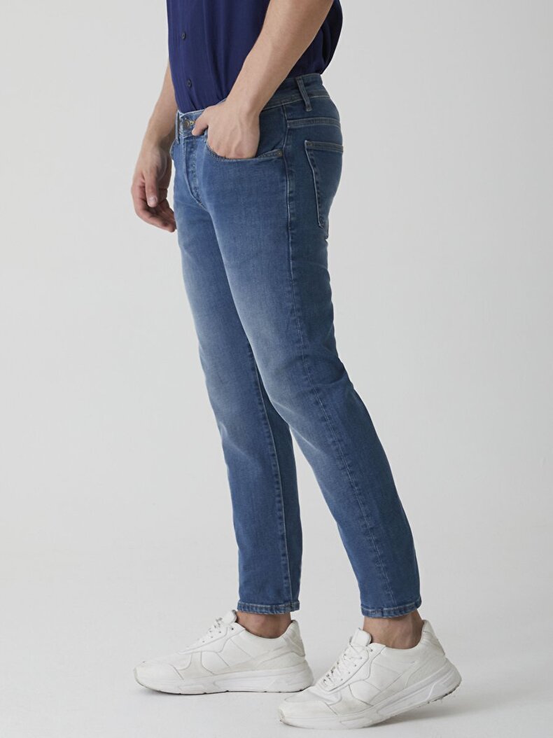 Hammond Low Waist Skinny Slim Jeans Trousers